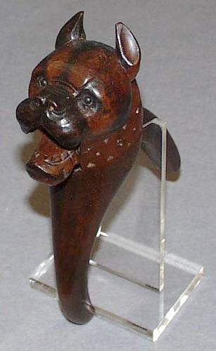 A Bull Dog Nut Cracker, 19th Century SOLD •