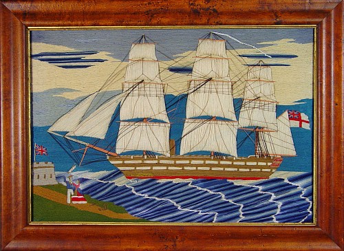 An English Woolie of a Sailor's Return, Circa 1875 SOLD •