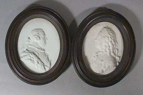 Profiles including the Duke of Cumberland & Louis XVI,, 19th century SOLD •