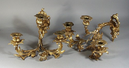 Inventory: Pair of French Wall  Sconces, Circa 1870 $500