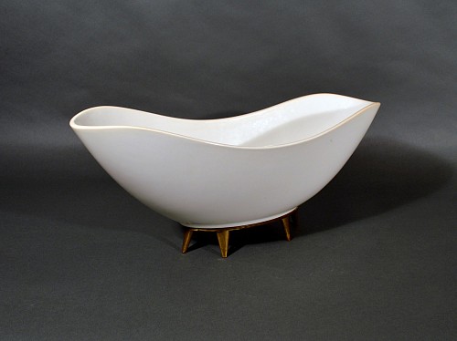 Siegmund Schutz Siegmund SchÃ¼tz Modernist Bowl for KPM Berlin, 1950s $1,250