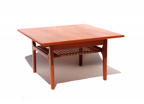Mid-century Modern Trioh Danish Modern Occasional Teak Table, 1960s $1,500