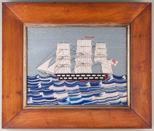 Sailor's Woolwork Sailor's Woolwork of Royal Navy Ship, 1890