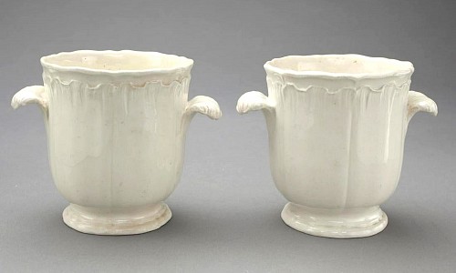 Creamware Pottery 18th-century Wedgwood Creamware Wine Rinsers Known as Cuvettes, 1774 $3,750