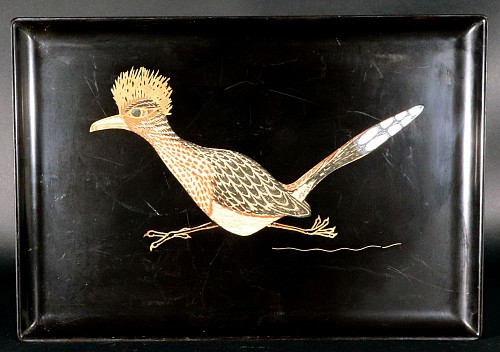 Courac Couroc Serving Tray, Road Runner, 1970s SOLD •