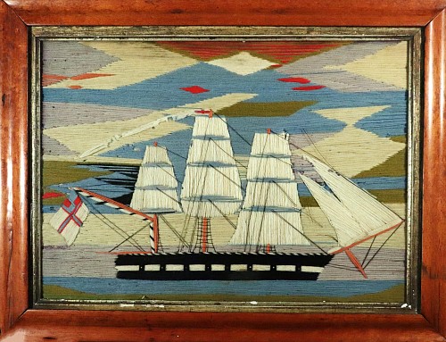 Sailor's Woolwork British Sailor's Woolwork, 1875 $4,000