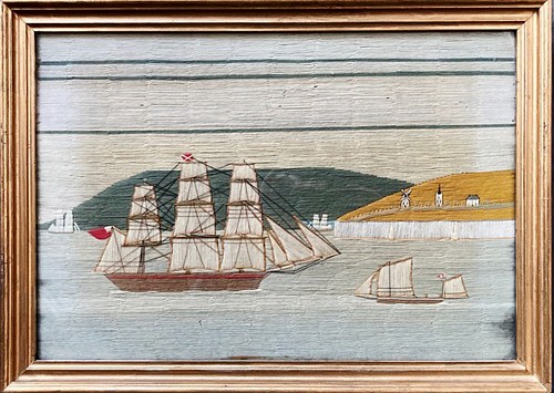 Inventory:  Sailor's Woolwork, British Sailor's Woolwork, 1875, $4,500