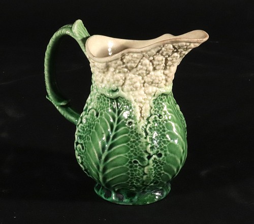 Creamware Pottery 18th-century Staffordshire Creamware Cauliflower Creamer, Probably by William Greatbach/ Josiah Wedgwood, 1765 $850