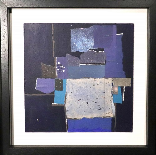 Wirth Collage Painting, Titled "Astronomical",
Dated September 3, 1993/ March 1, 1994 on reverse, Signed Writh on lower right and reverse $850