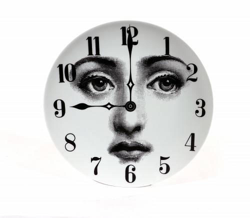 Inventory:  Piero Fornasetti, Vintage Fornasetti Porcelain Themes & Variation Plate, #74, Atelier Fornasetti, SOLD •