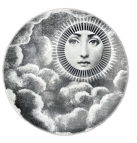 Inventory:  Piero Fornasetti, Fornasetti Themes and Variation Plate, Pattern #101