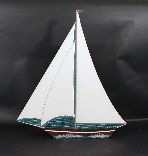 Warren Kimble Warren Kimble Sailing Ship Hanging Cabinet $750