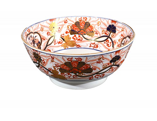 Inventory:  Spode Factory, Regency Spode New Stone Imari Bowl, Pattern # 2283, 1820, $1,750