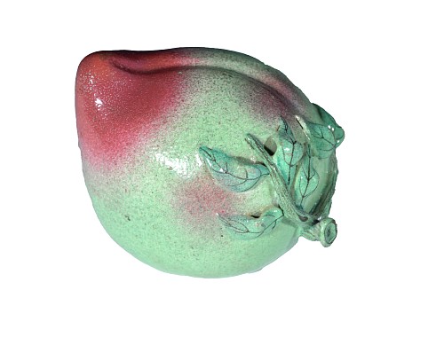 Chinese Export Porcelain Chinese Export Porcelain Trompe L'oeil Peach Temple Fruit, Mid-19th century $950