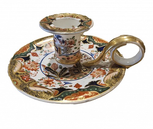 Spode Factory Spode Porcelain 967 Chamberstick, 1805-10