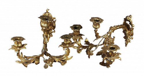 Inventory: Pair of French Wall  Sconces, Circa 1870, $500