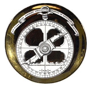 Piero Fornasetti Vintage Piero Fornasetti Porcelain Astrolabe Plate, #7 in Series, 1960's SOLD &bull;
