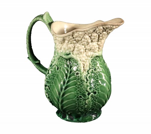 Inventory:  Creamware Pottery, 18th-century Staffordshire Creamware Cauliflower Creamer, Probably by William Greatbach/ Josiah Wedwood, 1765, SOLD &bull;