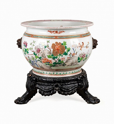 Inventory:  Chinese Export Porcelain, Chinese Export Porcelain Fish Bowl, 1765