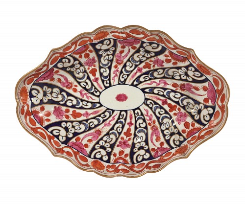 Inventory:  Flight Worcester, Flight Worcester Porcelain Queen Charlotte Pattern Diamond-shaped Dish, 1790, $1,850