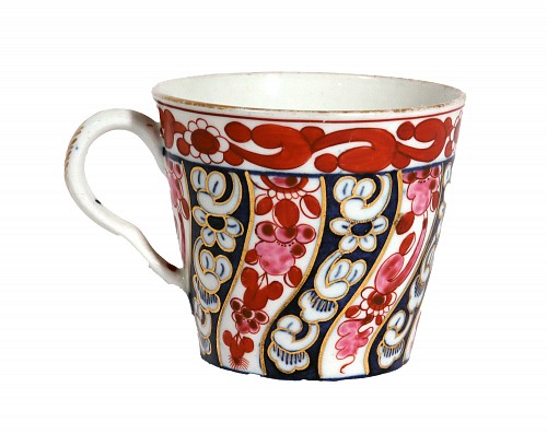 Inventory:  Barr Worcester, Barr Worcester Porcelain Queen Charlotte Pattern Coffee Can, 1792-1804, $600