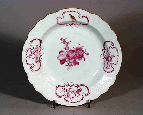 Chinese Export Porcelain Crested Chinese Export Soup Plate, Circa 1770 SOLD &bull;