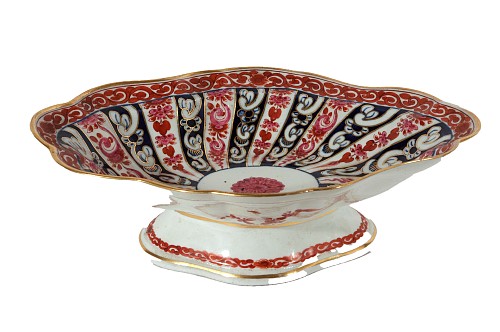Flight, Barr & Barr Factory Flight, Barr & Barr Worcester Porcelain Queen Charlotte Pattern Footed Tazza, 1820 SOLD &bull;