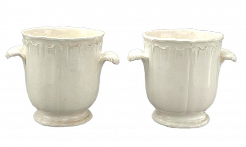 Creamware Pottery 18th-century Wedgwood Creamware Wine Rinsers also known as Cuvettes, 1774 $3,750